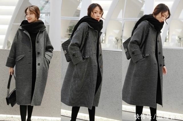 冬天大衣如何搭配围巾,今年流行这3种系法,美翻天!