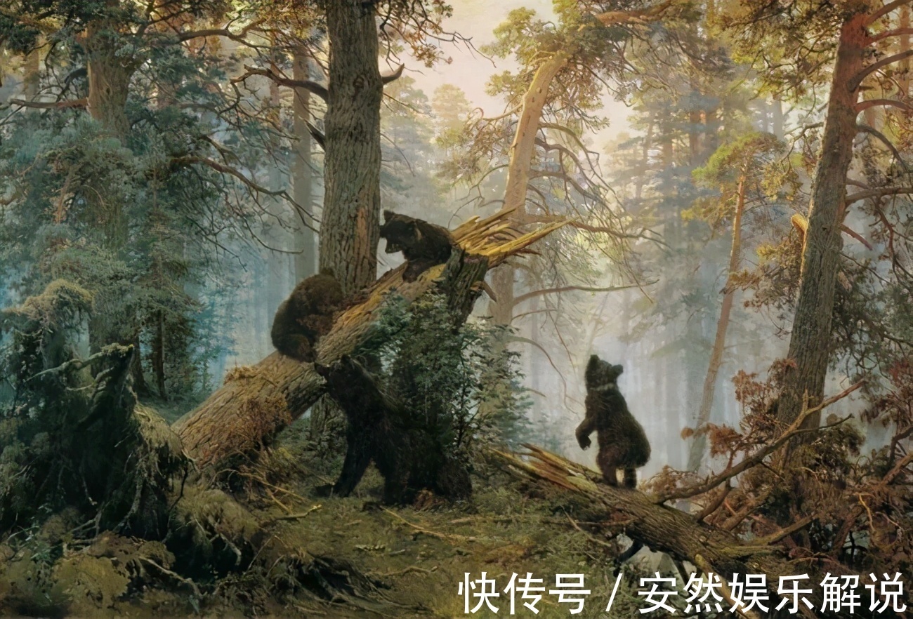 现实主义&俄罗斯杰出风景画家希施金的作品，诗一般的境界！