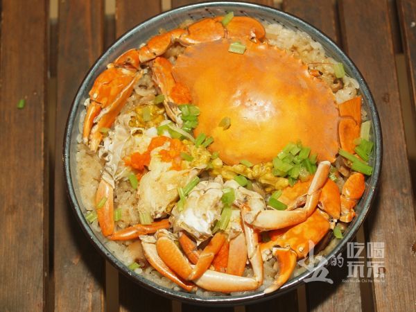 香菇|螃蟹糯米饭