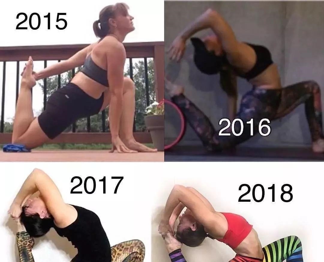 站立体式|坚持瑜伽近10年，鬼知道我经历了些什么？