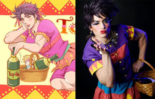 空条承太郎|英国小哥超神还原《JOJO》系列，这才叫Cosplay，次元壁碎了一地