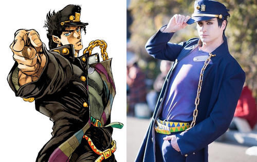 空条承太郎|英国小哥超神还原《JOJO》系列，这才叫Cosplay，次元壁碎了一地