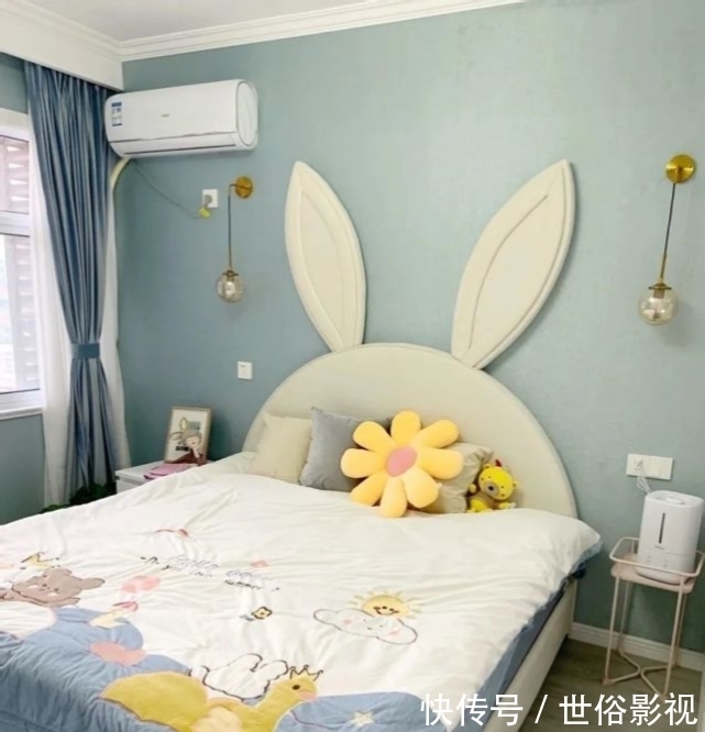 背景墙|照着网上装的房子太成功了,全屋贴墙布,漂亮又高级,越看越喜欢~