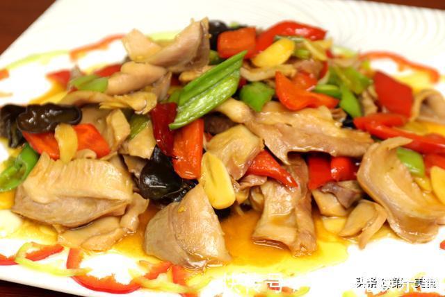 下酒菜|下酒菜溜烧肚片，教你酒店主厨的偷懒做法，又快又香，3分钟上桌