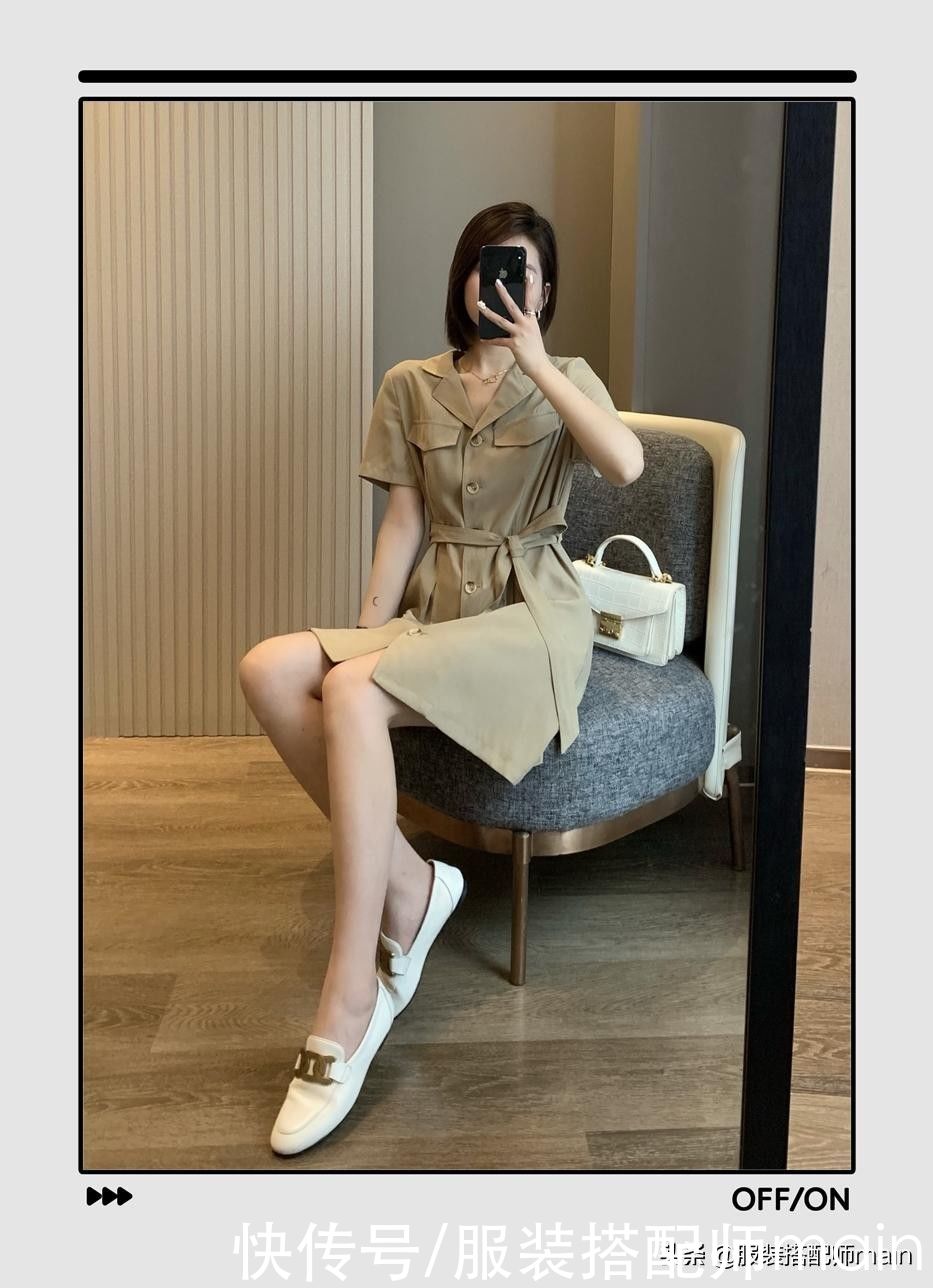 衬衫|都爱“衬衫+裙子”，不如直接穿时髦显瘦的衬衫裙