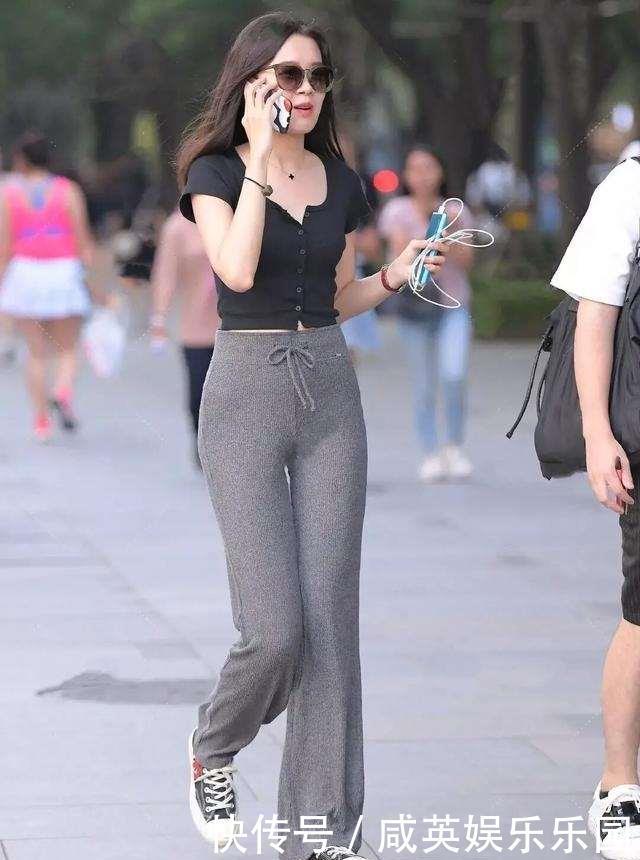 九分裤|美丽打底裤的美女，才能契合自身气质，时尚优雅