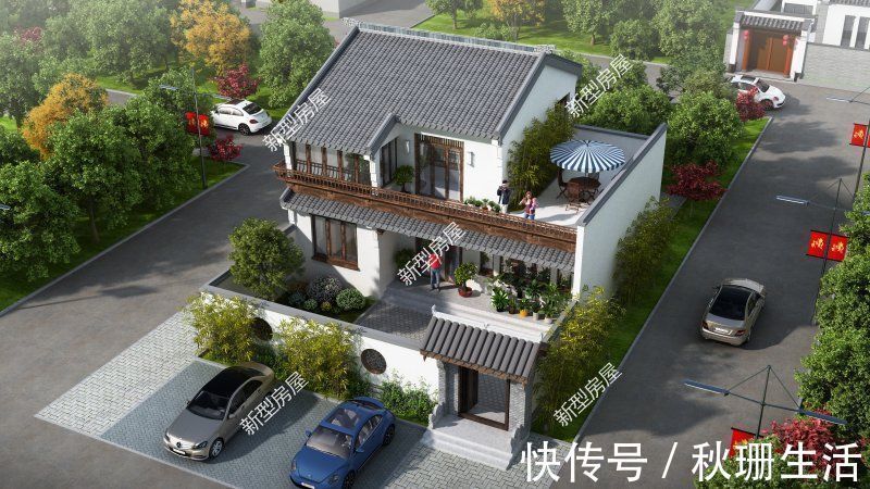 建筑|准备了20万回农村建房，这6套图纸，你们帮我看看哪套好