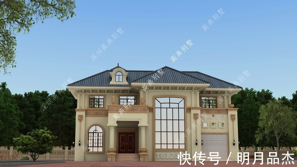 别墅|简约不简单的农村自建别墅,建在农村很有面子