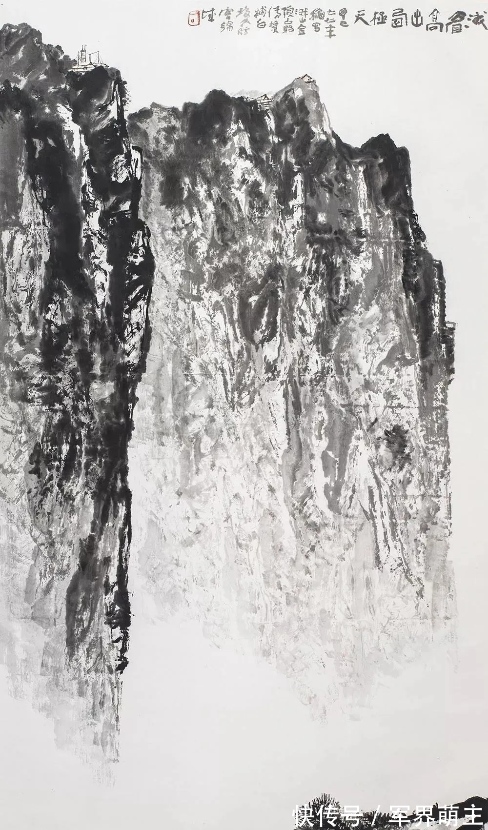 中国书画!当代中国画坛一位真正的隐士!李琼久山水画