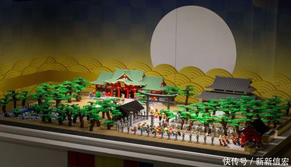 神奈川冲浪里|日本达人用乐高拼出一个个微型世界，网友：这是哪来的神仙！