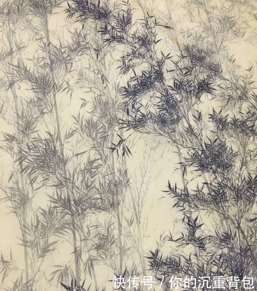 冷军的油画竹子和90后大叔池静山笔下的墨竹,你更喜欢哪个呢