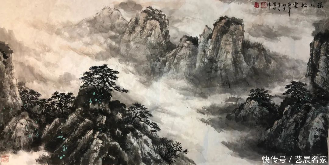 中国画|【艺展中国】徐呈呈中国画作品欣赏(2020)