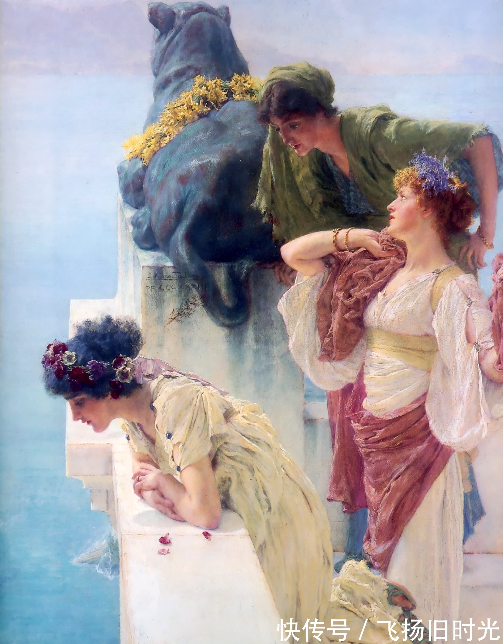 艺术学院@劳伦斯·阿尔玛·塔德玛:浪漫主义绘画大师,他的油画豪华唯美