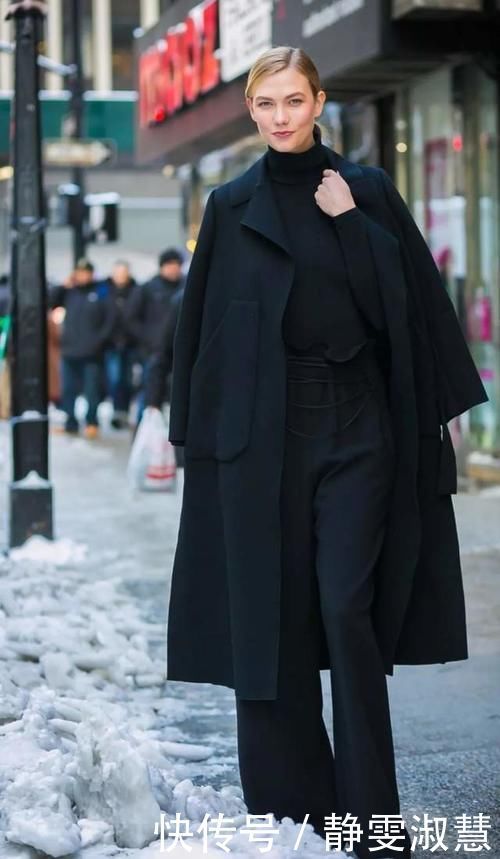 大衣+阔腿裤=今冬最in穿搭,选对单品,绝对又美又气质