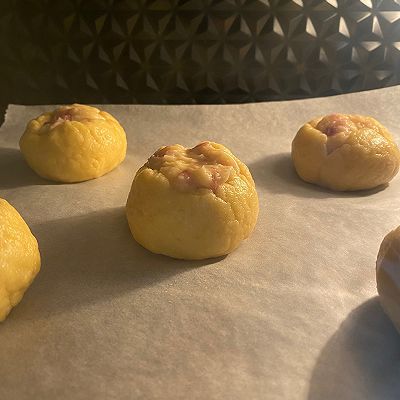 玫瑰冰乳酪司康