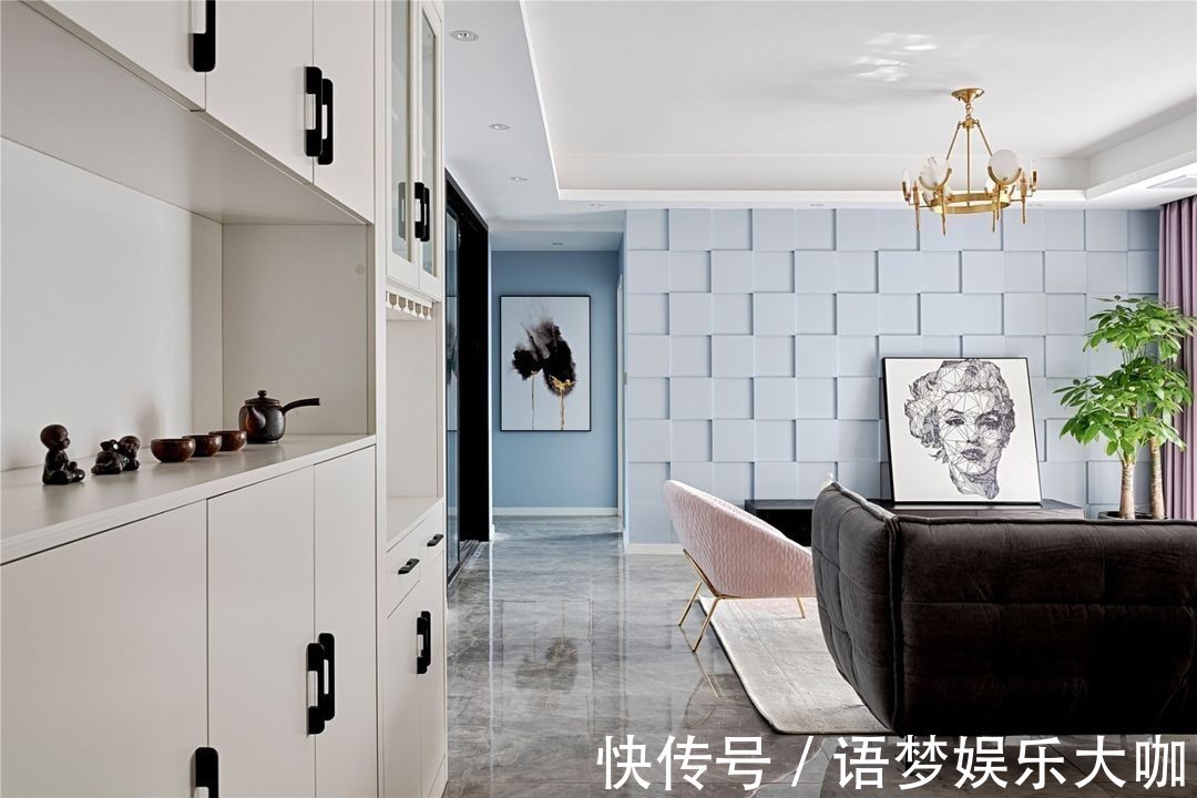 泡泡|90后小夫妻设计的婚房,全屋冒着粉色泡泡,这才是幸福该有的样子