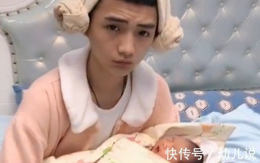 奶爸|“坐月子奶爸”哄娃睡觉走红,一兽降一兽,看谁是“神兽”