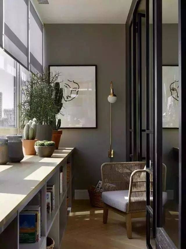 户外沙发|告别“中国式阳台”,小阳台原来可以这么美,你肯定都没这想