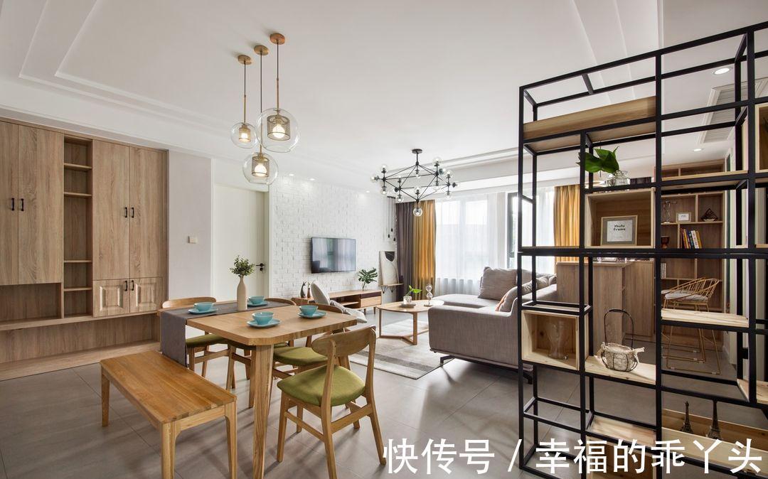 重塑|北欧风重塑三居室,用浪漫勾勒空间,打造专属的二人世界