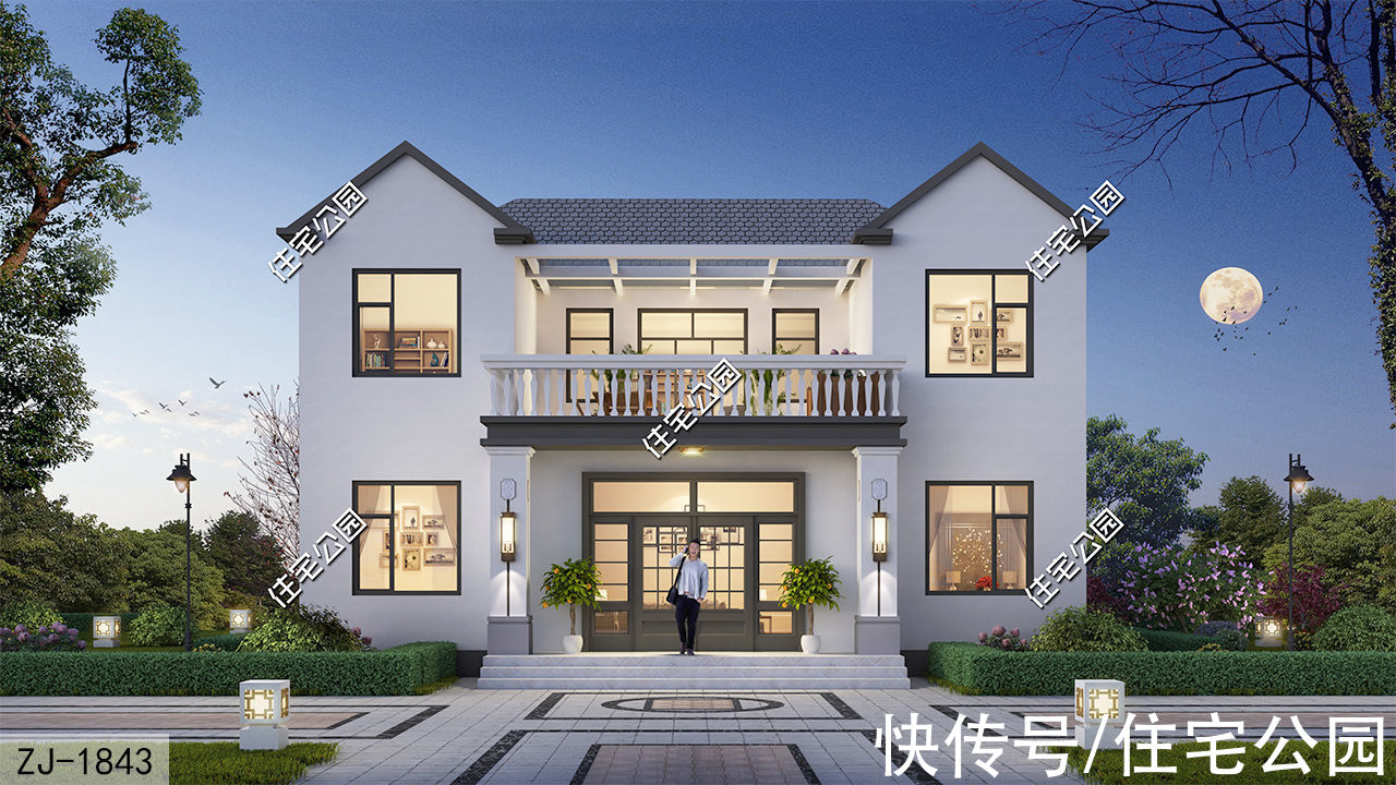 建筑|兄弟俩回乡建房，是建单户型好还是双拼房好？