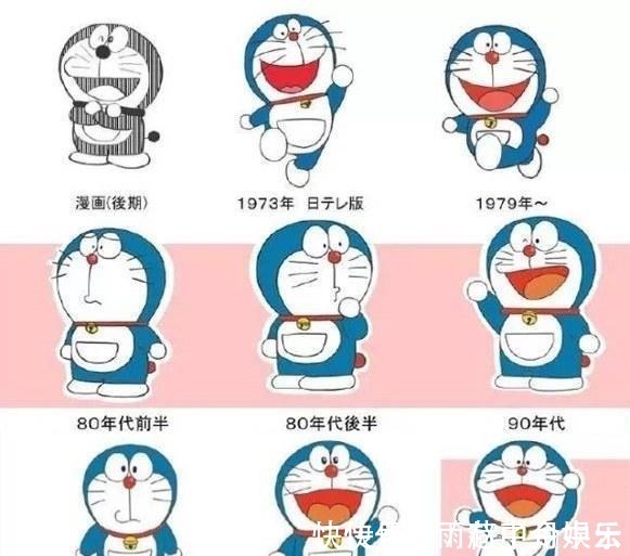 蜡笔小新|动漫角色“整容史”,网红脸型成为主流,柯南却退化成“猿人”!