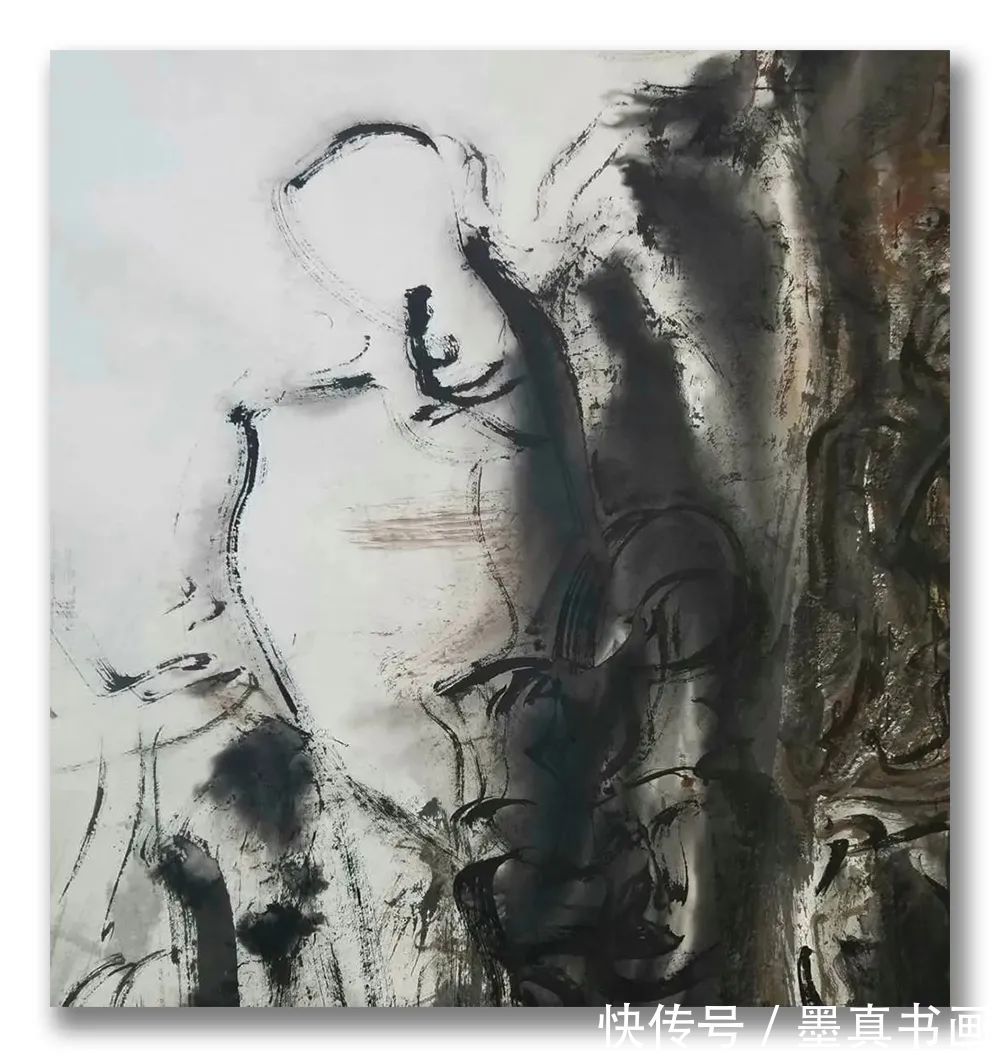 局部|《大美为真》中国当代书画名家学术邀请展—富中奇（局部）