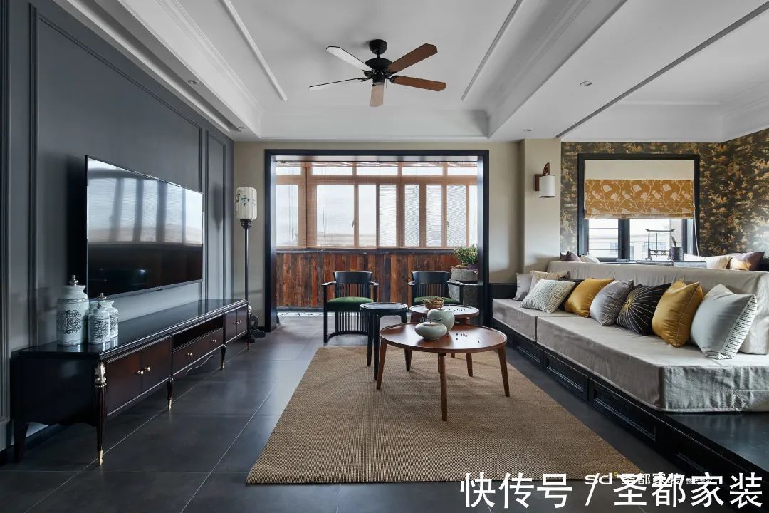 吊顶|既好看又实用的客厅装修全攻略，邻居看了都眼红！