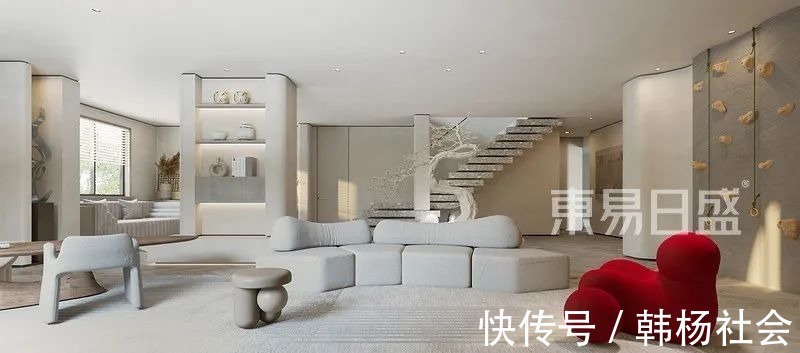 极简风|750㎡极简风别墅设计,日子不紧不慢,生活不急不躁