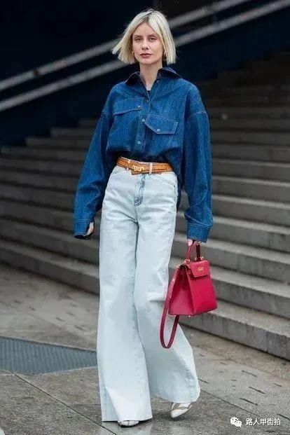 【路人甲街拍】1-21/冬季阔腿裤穿搭，藏肉保暖还时髦～