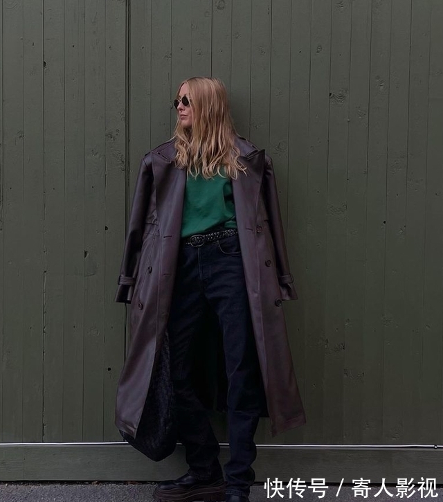 皮毛 冬天的高级感,一件大衣就够了