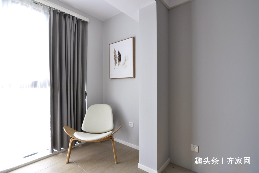 简约|110平现代简约两居,生活品味以及健康时尚的消费理念