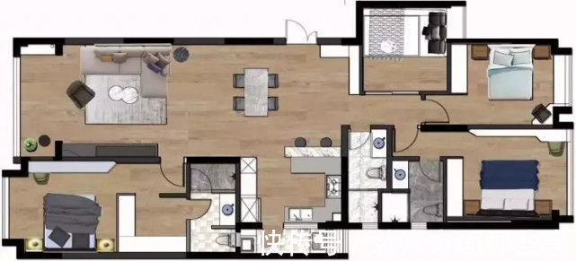 简约|147平简约四居室，让人宁静的心灵港湾