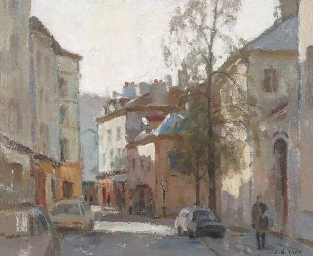 高级色彩,沈行工独特的诗意性油画