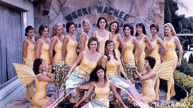 美丽|老照片 1959年美国水下舞蹈表演 美丽的美人鱼