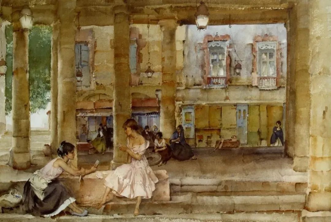 他是最会画人体画作的 世界顶尖级水彩大师