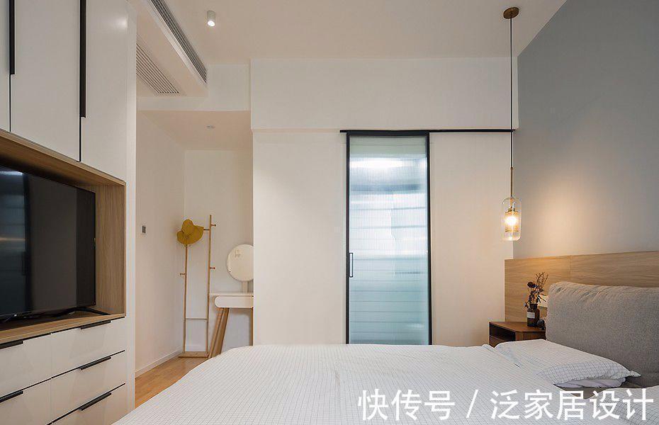 齐家安安|122㎡现代北欧风,卡座餐厅+窗边吧台的设计,让家更有情调!