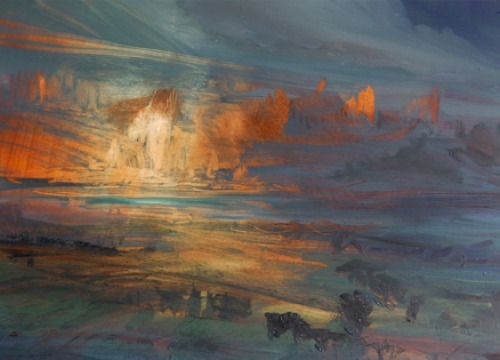 詹姆斯·诺顿&美风美景,大地的胸怀!英国画家詹姆斯·诺顿的油画