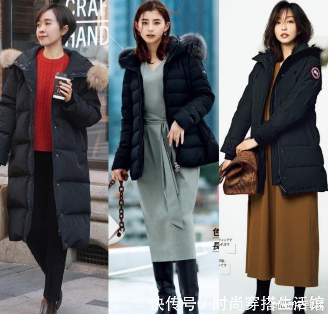 短款|降温后,羽绒服不用买太多,有这几款就够了,聪明的女人早穿上了