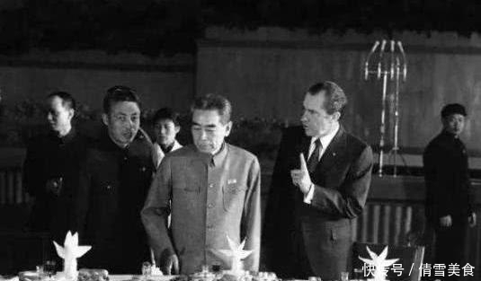 尼克松|1972年尼克松访华,国宴上用筷子将一道菜吃个精光,后被定为国菜