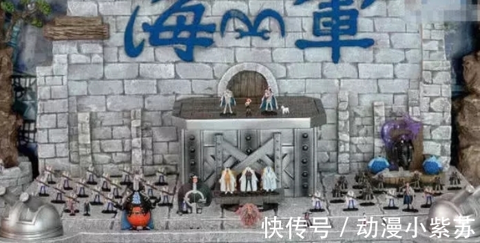 斩首台|海贼王:土豪竟然用手办还原顶上之战,网友:艾斯姿势让人出戏