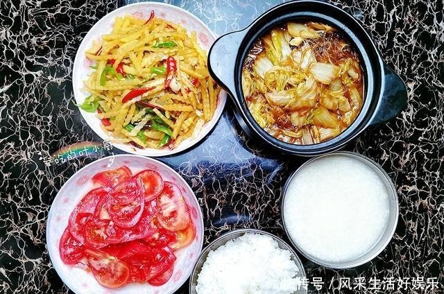小厨|晒晒我家的上周晚餐,农村家庭自给自足,一周花了不到60元!