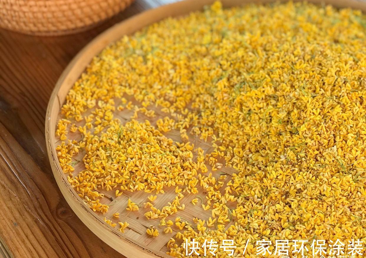 白砂糖|九月桂花香，趁着放假做点桂花酱，香甜诱人无添加，做一次吃半年
