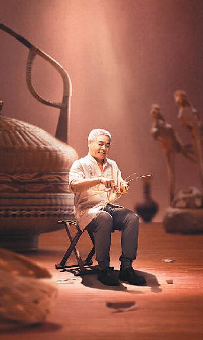 手艺人|非遗竹编手艺人再度走红:编出的二维码能扫出来