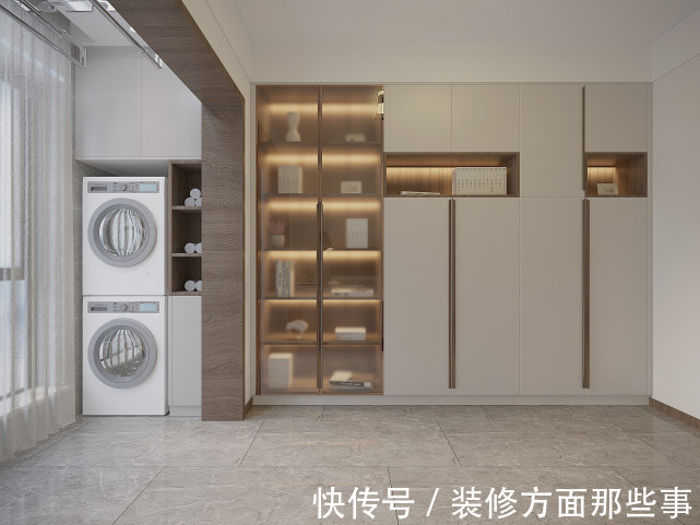 米色系|148㎡现代风,舒适与品质共存,尊重生活本身