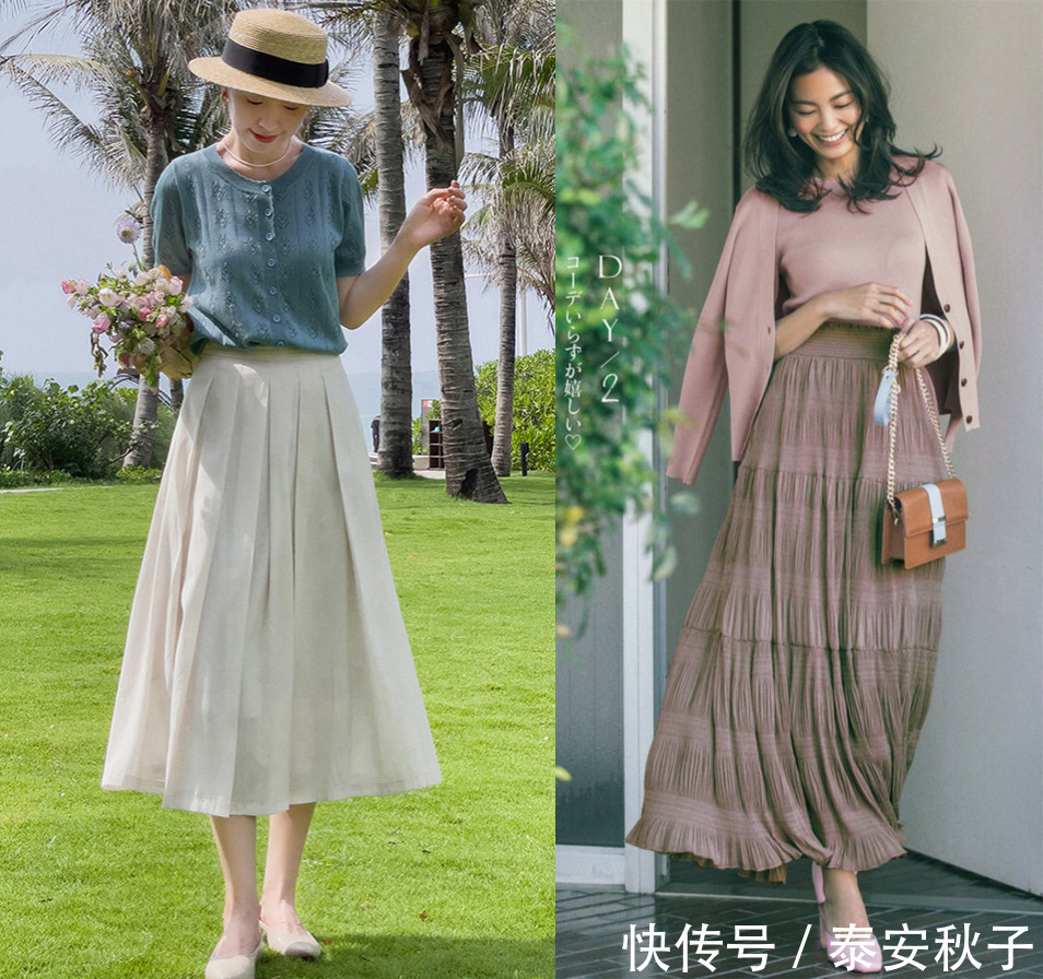 t恤衫|有品味的女人:穿开衫千万别配牛仔裤!试试这样穿:优雅又漂亮!