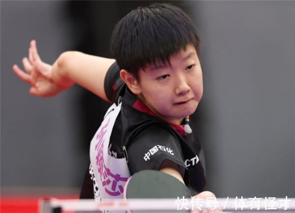 孙铭阳|国乒双小魔王打嗨!3-2曹巍孙铭阳,1-5落后逆转孙颖莎拒绝2连败