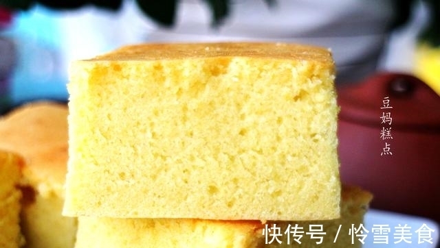 不用牛奶，这蛋糕我家一周至少做2次，配方太好用了~