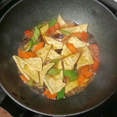 豆腐|杂蔬炒豆腐