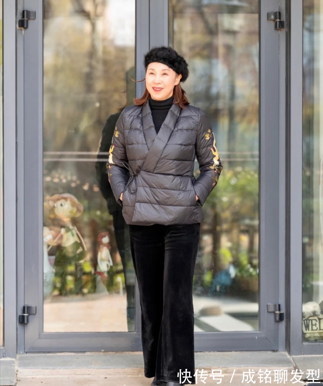 优雅 120斤的微胖奶奶也太会穿了吧,精致搭配优雅气质,看不出有65岁