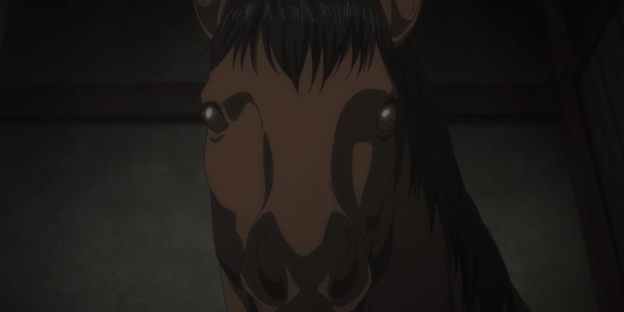 莎夏|进击的巨人:贾碧对待帕岛人的态度太恶劣,连马都看不下去了!